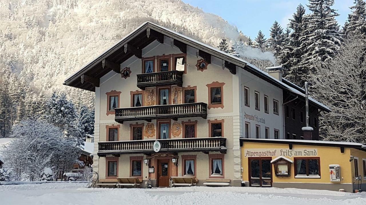 Bergsporthotel Fritz Am Sand Ruhpolding Exterior foto